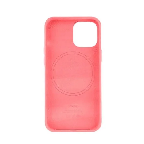 Чехол для смартфона Leather AAA Full Magsafe IC for iPhone 15 Pro Crimson (Leat1..