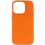Чехол для смартфона Leather AAA Full Magsafe IC for iPhone 15 Pro Orange (Leat15POrange)