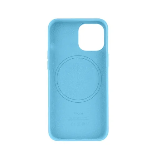 Чехол для смартфона Leather AAA Full Magsafe IC for iPhone 15 Pro Max Sky Blue (..