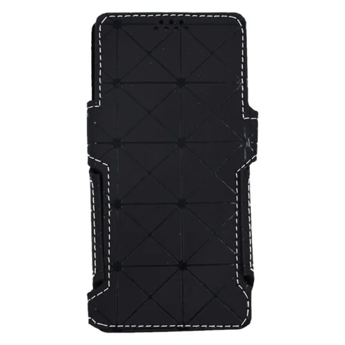 Чехол-книжка Cosmic Universal (18:9) 6,0" Ромб Черный (6,0RombBlack)