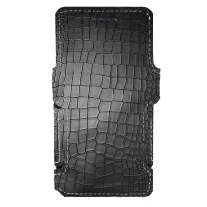 Чехол-книжка Cosmic Universal (18:9) 6,5" Крокодил Черный (6,5CrocoBlack)
