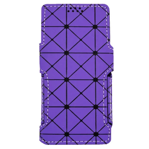 Чехол-книжка Cosmic Universal (18:9) 6,5" Ромб фиолетовый (6,5RombPurple)