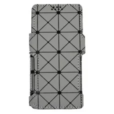 Чехол-книжка Cosmic Universal (18:9) 6,8" Ромб Серый (6,8RombGrey)