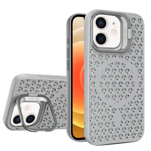 Чехол для смартфона Cosmic Grater Stand for Apple iPhone 12/12 Pro Grey (GRASTiP12Grey)