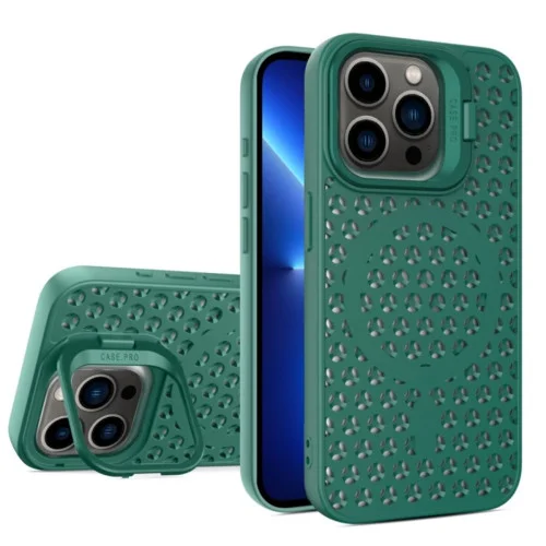 Чехол для смартфона Cosmic Grater Stand for Apple iPhone 13 Pro Dark Green (GRAS..