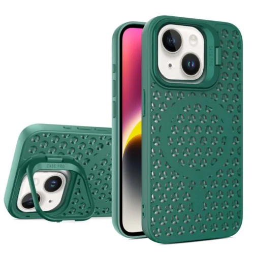 Чехол для смартфона Cosmic Grater Stand for Apple iPhone 14 Dark Green (GRASTiP1..