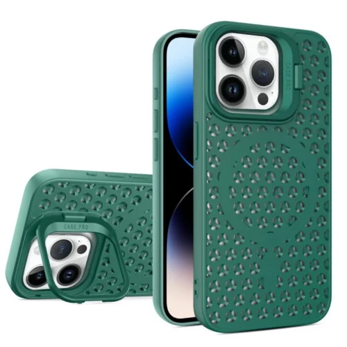 Чохол для смартфона Cosmic Grater Stand for Apple iPhone 14 Pro Dark Green (GRAS..