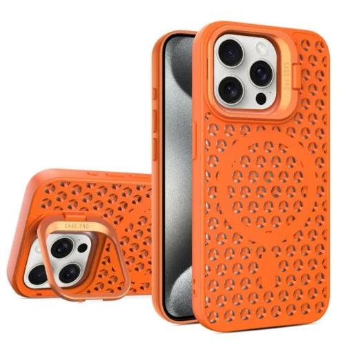Чехол для смартфона Cosmic Grater Stand for Apple iPhone 15 Pro Orange (GRASTiP15POrange)
