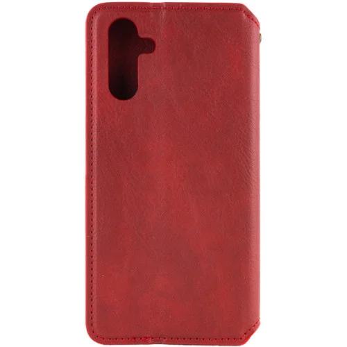 Чехол-книжка для смартфона Rubic Leather for Samsung Galaxy A15 Red (RUBICSAA15R..