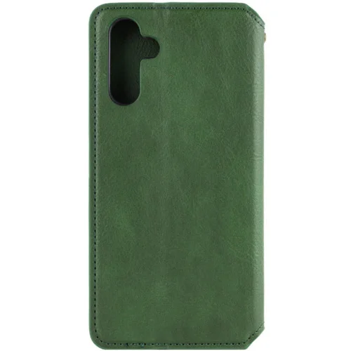 Чехол-книжка для смартфона Rubic Leather for Samsung Galaxy A15 Green (RUBICSAA1..