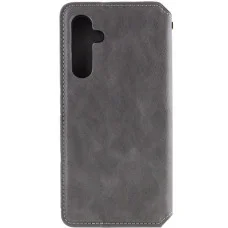 Чохол-книжка для смартфона Rubic Leather for Samsung Galaxy A35 Grey (RUBICSAA35)