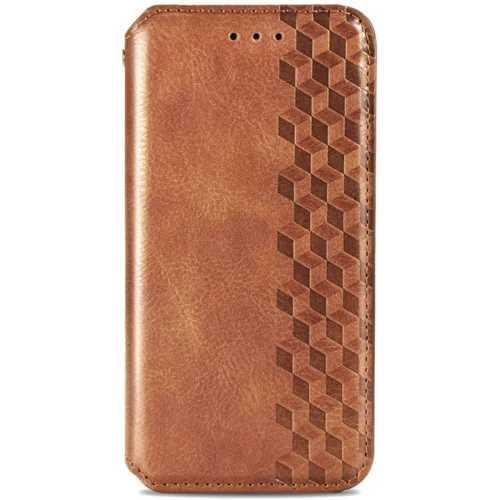 Чехол-книжка для смартфона Rubic Leather for Samsung Galaxy A35 Brown (RUBICSAA3..