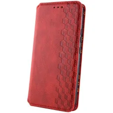 Чохол-книжка для смартфона Rubic Leather for Samsung Galaxy A55 Red (RUBICSAA55Red)