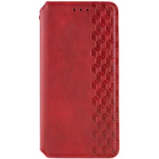 Чехол-книжка для смартфона Rubic Leather for Xiaomi Redmi Note 13 4G Red (RUBICXiNo13Red)