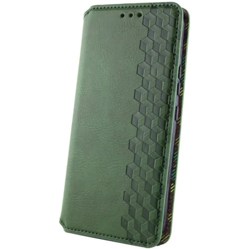 Чехол-книжка для смартфона Rubic Leather for Xiaomi Redmi Note 13 4G Green (RUBI..