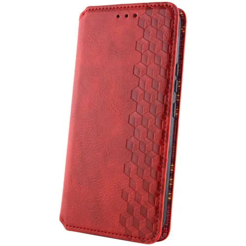 Чехол-книжка для смартфона Rubic Leather for Xiaomi Redmi Note 13 Pro 4G Red (RU..