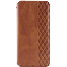 Чехол-книжка для смартфона Rubic Leather for Xiaomi Redmi Note 13 Pro 4G Brown (RUBICXiNo13P)