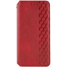 Чехол-книжка для смартфона Rubic Leather for Xiaomi Redmi Note 13 Pro Plus 5G Red (RUBICXiNo13P+Red)