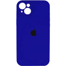 Чехол для смартфона Silicone Full Case AA Camera Protect for Apple iPhone 13 45,Shiny Blue (FullAAi13-45)