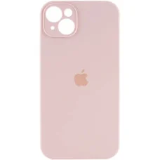Чехол для смартфона Silicone Full Case AA Camera Protect for Apple iPhone 14 15,Pink Sand (FullAAi14-15)