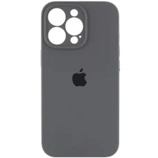 Чехол для смартфона Silicone Full Case AA Camera Protect for Apple iPhone 14 Pro Max Dark Grey (FullAAi14PM-12)