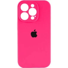 Чехол для смартфона Silicone Full Case AA Camera Protect for Apple iPhone 14 Pro Max Shiny Pink (FullAAi14PM-23)