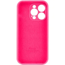 Чехол для смартфона Silicone Full Case AA Camera Protect for Apple iPhone 14 Pro Max Shiny Pink (FullAAi14PM-23)