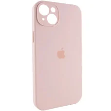 Чехол для смартфона Silicone Full Case AA Camera Protect for Apple iPhone 15 15,Pink Sand (FullAAi15-15)
