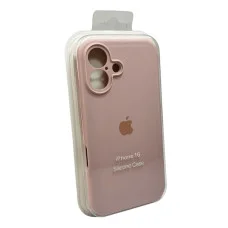 Чехол для смартфона Silicone Full Case AA Camera Protect for Apple iPhone 16 15,Pink Sand (FullAAi16-15)