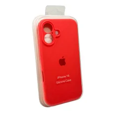 Чехол для смартфона Silicone Full Case AA Camera Protect for Apple iPhone 16 18,Peach (FullAAi16-18)