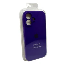Чехол для смартфона Silicone Full Case AA Camera Protect for Apple iPhone 16 22,Dark Purple (FullAAi16-22)