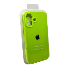 Чехол для смартфона Silicone Full Case AA Camera Protect for Apple iPhone 16 24,Shiny Green (FullAAi16-24)