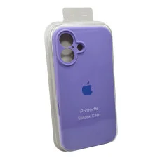 Чехол для смартфона Silicone Full Case AA Camera Protect for Apple iPhone 16 26,Elegant Purple (FullAAi16-26)