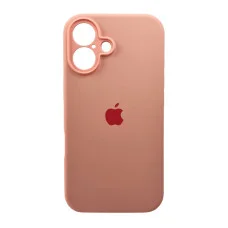 Чехол для смартфона Silicone Full Case AA Camera Protect for Apple iPhone 16 37,Grapefruit (FullAAi16-37)