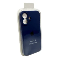 Чехол для смартфона Silicone Full Case AA Camera Protect for Apple iPhone 16 39,Navy Blue (FullAAi16-39)