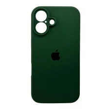 Чехол для смартфона Silicone Full Case AA Camera Protect for Apple iPhone 16 40,Atrovirens (FullAAi16-40)