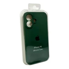 Чехол для смартфона Silicone Full Case AA Camera Protect for Apple iPhone 16 40,Atrovirens (FullAAi16-40)