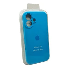 Чехол для смартфона Silicone Full Case AA Camera Protect for Apple iPhone 16 44,Light Blue (FullAAi16-44)