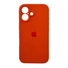 Чехол для смартфона Silicone Full Case AA Camera Protect for Apple iPhone 16 52,Orange (FullAAi16-52)