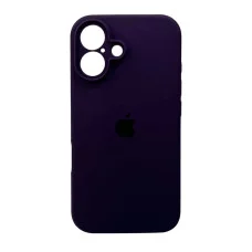 Чехол для смартфона Silicone Full Case AA Camera Protect for Apple iPhone 16 59,Berry Purple (FullAAi16-59)