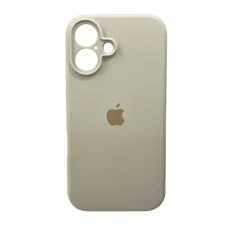 Чехол для смартфона Silicone Full Case AA Camera Protect for Apple iPhone 16 9,Antique White (FullAAi16-9)