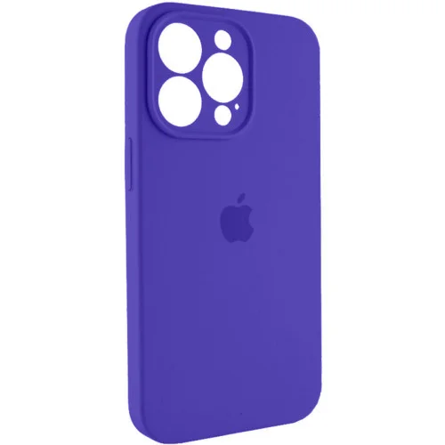 Чохол для смартфона Silicone Full Case AA Camera Protect for Apple iPhone 16 Pro Dark Purple (FullAAi16P-22)