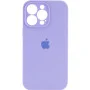 Чохол для смартфона Silicone Full Case AA Camera Protect for Apple iPhone 16 Pro Elegant Purple (FullAAi16P-26)