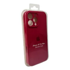 Чохол для смартфона Silicone Full Case AA Camera Protect for Apple iPhone 16 Pro 35,Maroon (FullAAi16P-35)