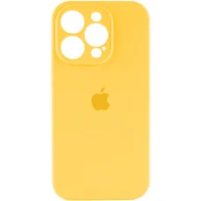 Чехол для смартфона Silicone Full Case AA Camera Protect for Apple iPhone 16 Pro Sunny Yellow (FullAAi16P-56)
