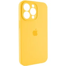 Чехол для смартфона Silicone Full Case AA Camera Protect for Apple iPhone 16 Pro Sunny Yellow (FullAAi16P-56)