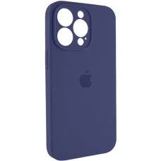 Чохол для смартфона Silicone Full Case AA Camera Protect for Apple iPhone 16 Pro Dark Blue (FullAAi16P-7)