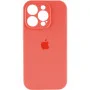 Чехол для смартфона Silicone Full Case AA Camera Protect for Apple iPhone 16 Pro Max Peach (FullAAi16PM-18)