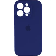 Чехол для смартфона Silicone Full Case AA Camera Protect for Apple iPhone 16 Pro Max Navy Blue (FullAAi16PM-39)
