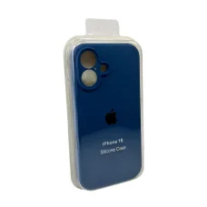 Чехол для смартфона Silicone Full Case AA Camera Protect for Apple iPhone 16 16,Blue (FullAAi16-16)